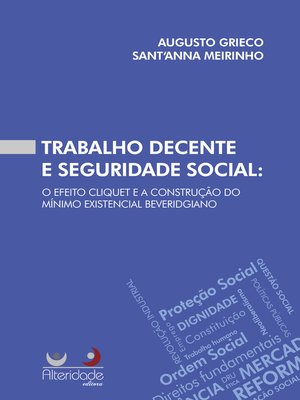 cover image of Trabalho Decente e Seguridade Social